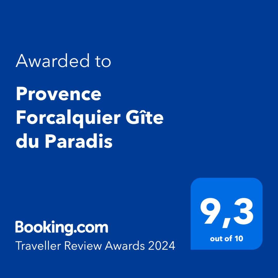 Provence Forcalquier Gite Du Paradis Zewnętrze zdjęcie